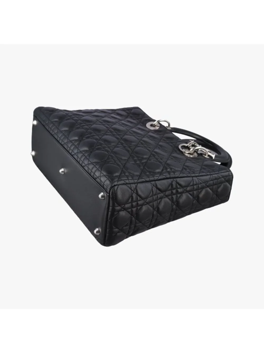 Dior Lady Black Lambskin Handbag